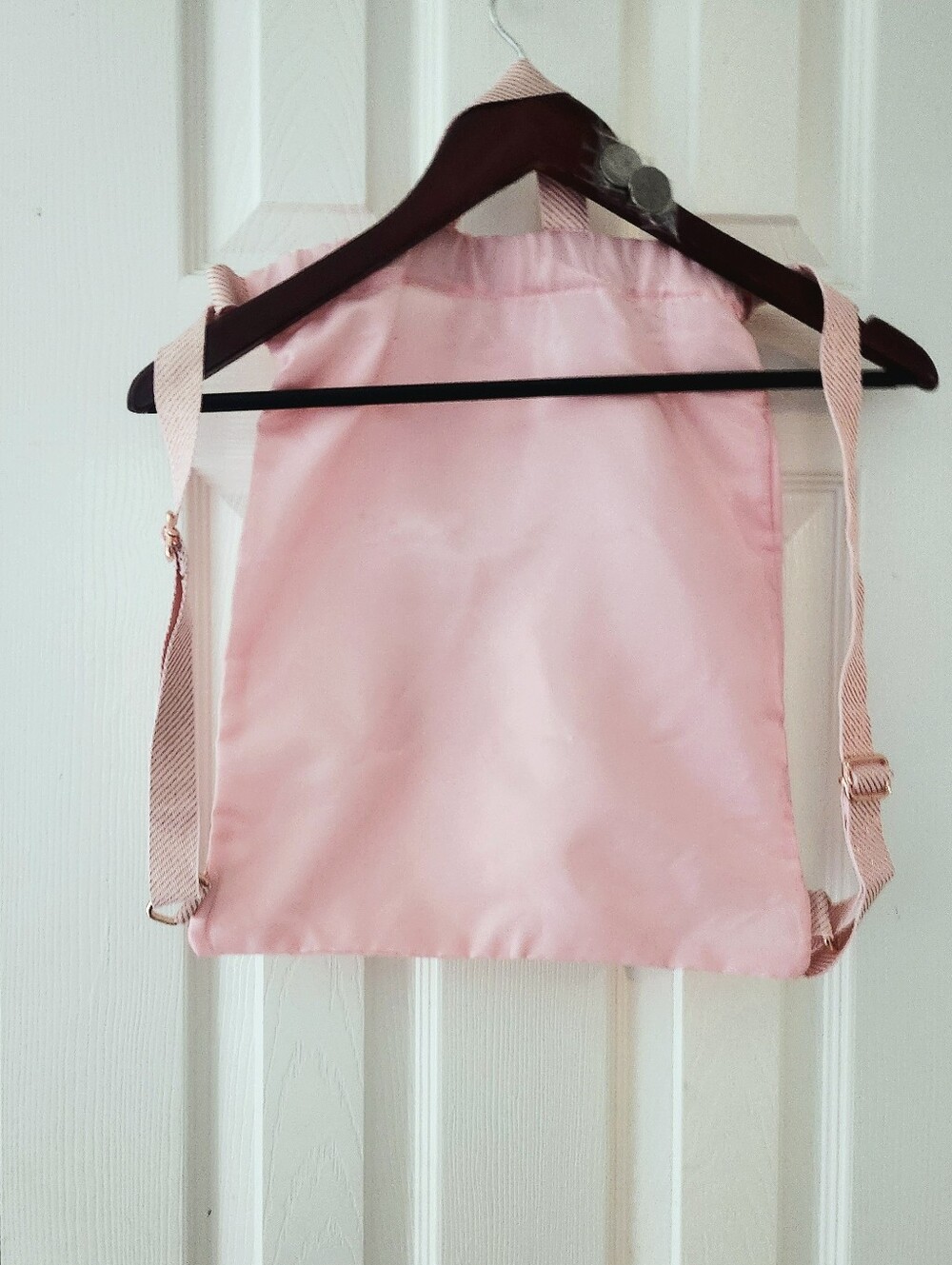🦚 4/$15 🦚 Pink Drawstring Backpack - Picture 4 of 6